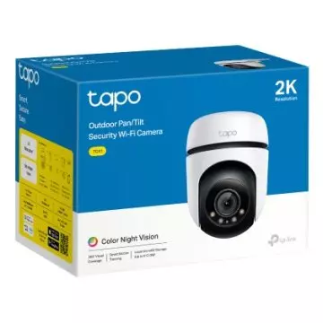 &divide; Camara exterior ip wifi tp-link tapo tc41 ip66 2k qhd 4mp v.nocturna color audio bidireccional