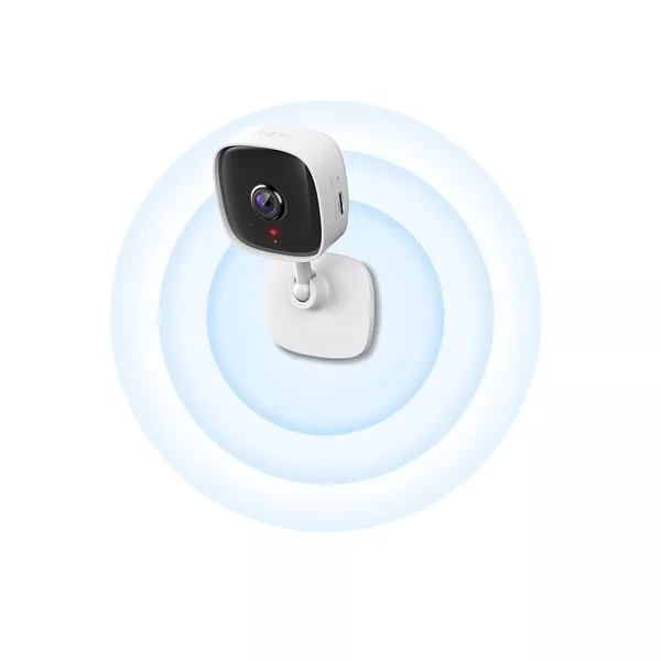 &divide; Camara ip wifi tp-link tapo tc60 fullhd 2way audio deteccion de movimiento y notificacion alarma vis