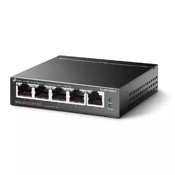 &divide; Switch no gestionable tp-link tl-sf1005lp sobremesa 10/100 4p poe total poe 41w
