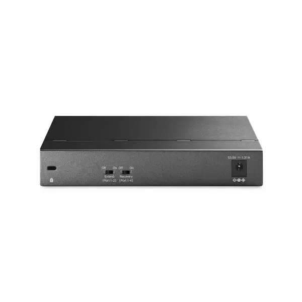 &divide; Switch no gestionable tp-link sg1006pp 6p 10/100/1000 mbps de estos 3p poe+ y 1p poe++ (64w) sobreme