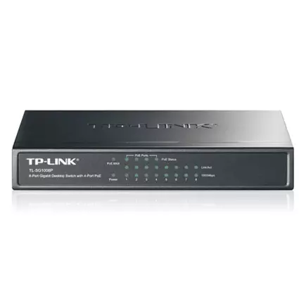 &divide; Switch no gestionable tp-link sg1008p 8p giga carcasa metalica no rack con 4p poe