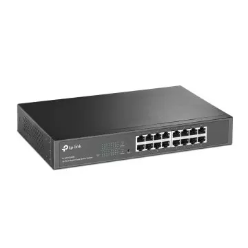 &divide; Switch semigestionable tp-link sg1016de 16p carcasa metalica giga 19" rack