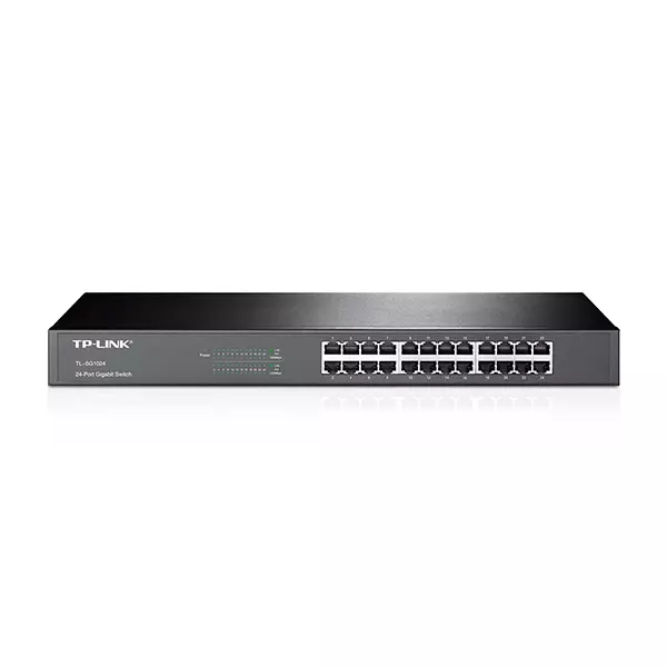 &divide; Switch no gestionable tp-link sg1024 24p giga carcasa metalica 19" rack