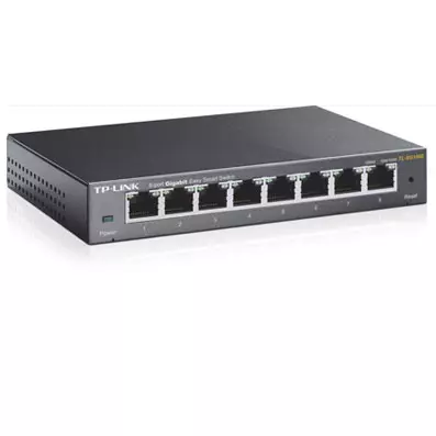 &divide; Switch semigestionable tp-link sg108e 8p giga carcasa metalica