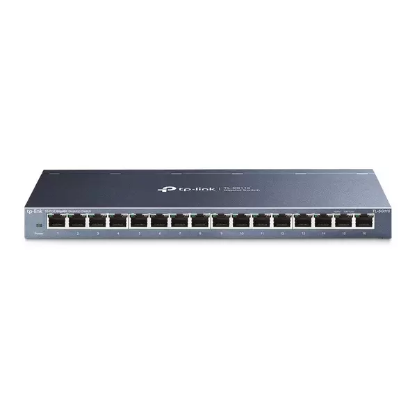 &divide; Switch no gestionable tp-link sg116 16p giga carcasa metalica no rack