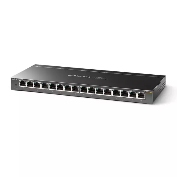 &divide; Switch semigestionable tp-link tl-sg116e 16p giga carcasa metalica