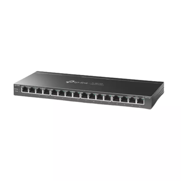 &divide; Switch semigestionable tp-link tl-sg116p 16p giga poe+ 120w carcasa metalica