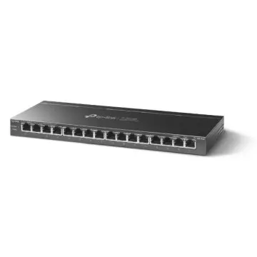 &divide; Switch semigestionable tp-link tl-sg116p 16p giga poe+ 120w carcasa metalica