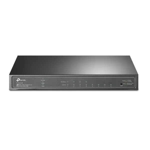 &divide; Switch semigestionable poe+ tp-link tl-sg2008p 8p giga de estos 4p poe+ (62w) integracion por omada