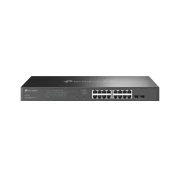 &divide; Switch gestionable jetstream 16p gigabit poe+ max 150w con 2 ranuras sfp gigabit rack 19" 1u