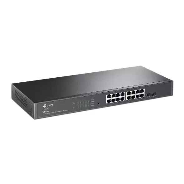&divide; Switch gestionable jetstream 16p gigabit con 2 ranuras sfp gigabit rack 19" 1u