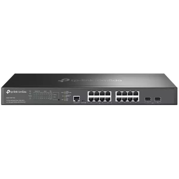 &divide; Switch gestionable l2+ tp-link omada sg3218xp-m2 16p 2.5gbps 8p poe+ 2xsfp+ 10gbps