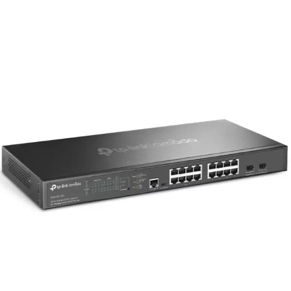 &divide; Switch gestionable l2+ tp-link omada sg3218xp-m2 16p 2.5gbps 8p poe+ 2xsfp+ 10gbps