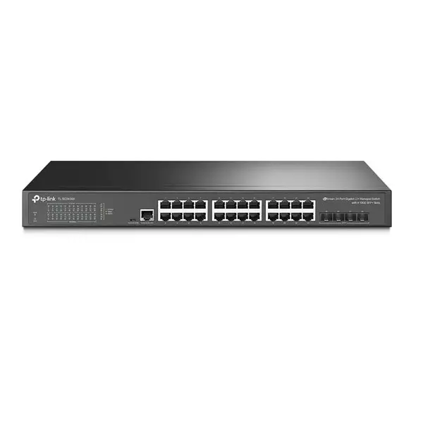 &divide; Switch gestionable jetstream tp-link sg3428x 24p gigabit l2 y 4 ranuras sfp de 10 ge
