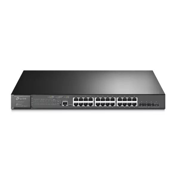 &divide; Switch semigestionable jetstream tp-link sg3428xmp 28p gigabit de los cuales 24p gigabit poe+ (384w)