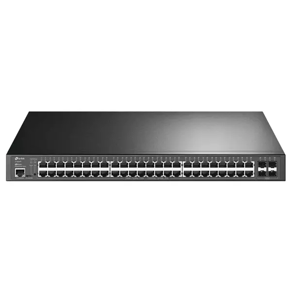 &divide; Switch gestionable l2 tp-link tl-sg3452 48p giga l2 poe+ (384w) mas 4 ranuras gigabit sfp puerto de