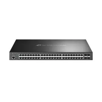 &divide; Switch gestionable l2 tp-link tl-sg3452 48p giga l2 poe+ (384w) mas 4 ranuras gigabit sfp puerto de