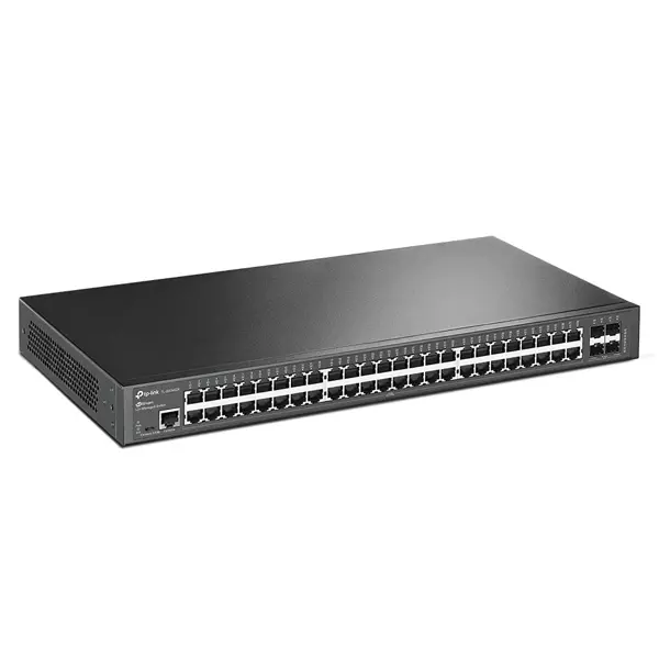 &divide; Switch gestionable l2 tp-link tl-sg3452x 48p giga l2+ mas 4 ranuras 10g sfp+ puerto de consola rj45/