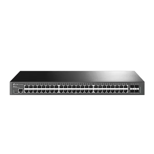&divide; Switch gestionable l2 tp-link tl-sg3452x 48p giga l2+ mas 4 ranuras 10g sfp+ puerto de consola rj45/