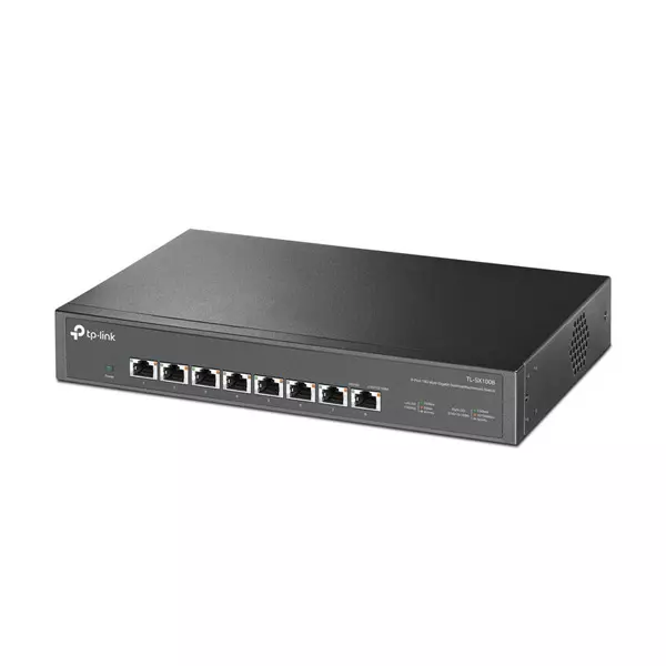 &divide; Switch no gestionable tp-link sx1008 8p 10gbps carcasa de metal no rack
