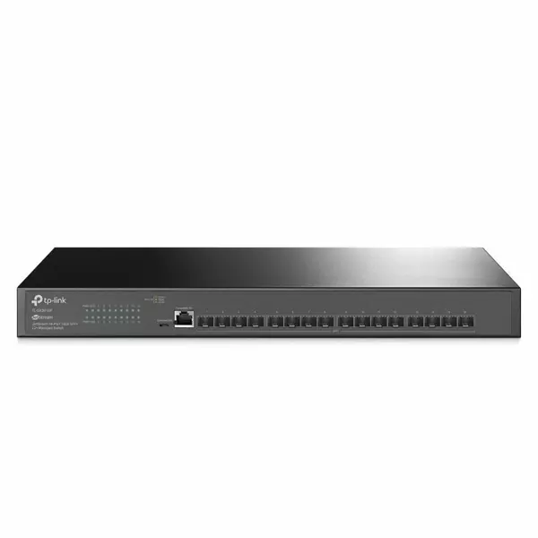 &divide; Switch gestionable l2+ tp-link sx3016f 16p 10gbps sfp+ l2+ doble fuente redundante gestion omada sdn