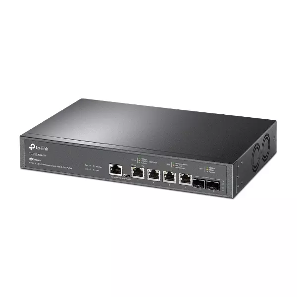 &divide; Switch gestionable l2+ tp-link tl-sx3206hpp 4p 10ge poe++ 200w 2p sfp+ 10gbps