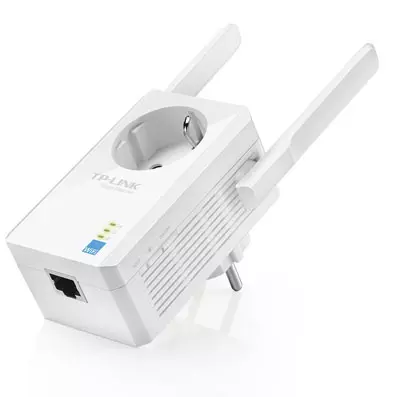 &divide; Range extender wifi tp-link wa860re de pared 300mb passthrough 1pto lan wps 2 antenas fijas