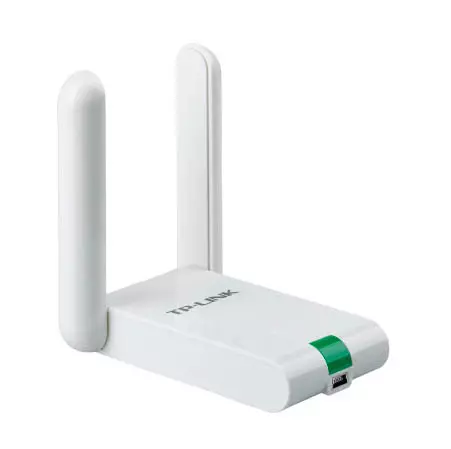 &divide; Usb wifi tp-link wn822n 300mb alta ganancia 2 antenas fijas cable de extension usb