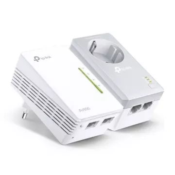 &divide; Homeplug wifi tp-link tl-wpa4226kit 300mb av600 con 2 puertos ethernet kit compuesto de 1xtl-wpa4220