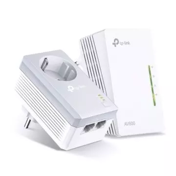&divide; Homeplug wifi tp-link tl-wpa4226kit 300mb av600 con 2 puertos ethernet kit compuesto de 1xtl-wpa4220