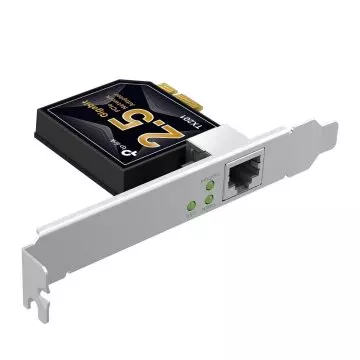 &divide; Tarjeta de red pcie 2.5gigabit tp-link tx201 incluye soporte estandar y de perfil bajo