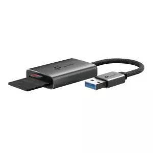 &divide; Card reader externo usb-a tplink ua430 1xsd 1xmicrosd 3.0  carcasa de aluminio