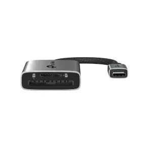 &divide; Card reader externo usb-c tplink ua440c 1xsd 1xmicrosd 4.0 carcasa de aluminio