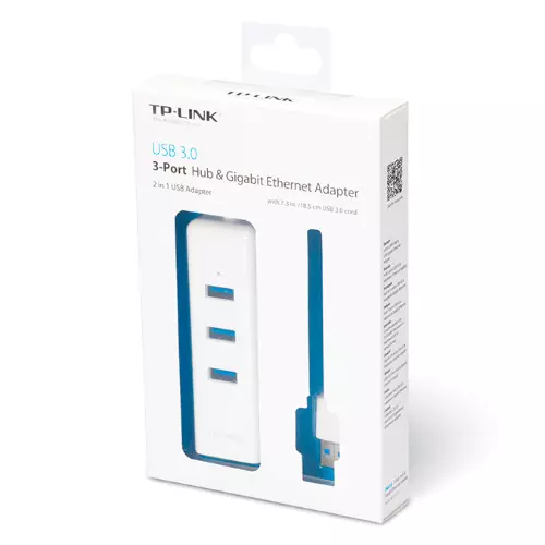 &divide; Conversor tp-link ue330 de usb3.0 a ethernet gigabit con hub 3p usb3.0