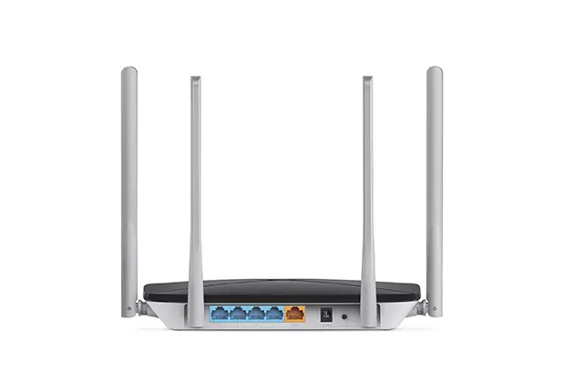 &divide; Router wifi ac dualband mercusys ac12 wifi ac1200 4 puertos lan 1 puerto wan 4 antenas de 5dbi