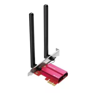&divide; Pci express wifi 7 triband y bluetooth 5.3 mercusys ma37be be6500 2882mps 6ghz 2 antenas