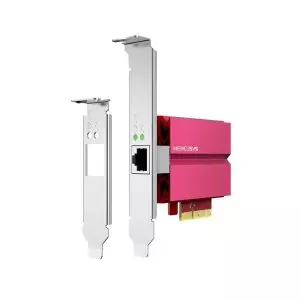 &divide; Tarjeta de red pcie mercusys ma510e 10g interior 1x10g rj45 multi-speed expres3.0x4 wol perfil bajo