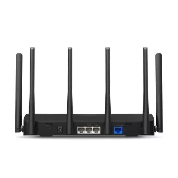 &divide; Router wifi 7 triple banda mercusys mr47be wifi 7 be9300 4p 2,5g 6 antenas de alta ganancia easymesh