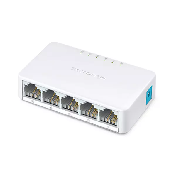 &divide; Switch no gestionable mercusys ms105 5p 10/100 ethernet mini desktop