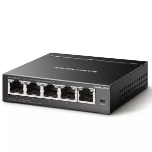&divide; Switch no gestionable mercusys ms105gs-m2  5p 5x2.5gb carcasa metalica