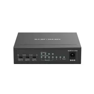 &divide; Switch no gestionable mercusys ms106gp 6xgb lan 4xpoe+ 65w carcasa metalica