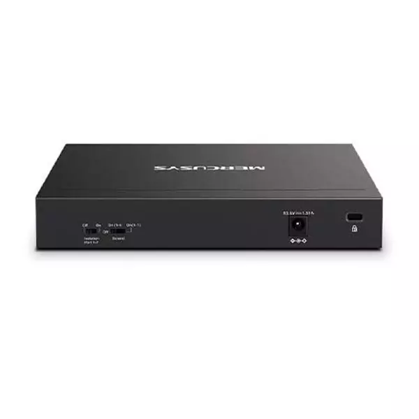 &divide; Switch poe+ no gestionable mercusys ms108gp 8p 10/100/1000 7p poe+ 65w ethernet mini desktop