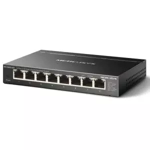 &divide; Switch no gestionable mercusys ms108gs-m2  8p 8x2.5gb carcasa metalica