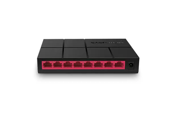 &divide; Switch no gestionable mercusys ms108g 8p 10/100/1000 ethernet mini desktop