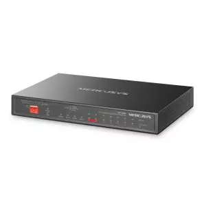 &divide; Switch no gestionable mercusys ms112gmp 12p 10xgb lan 2xsfp 8xpoe+ 110w carcasa metalica