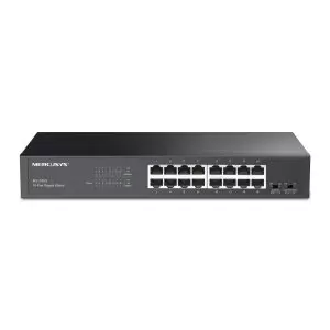 &divide; Switch no gestionable mercusys ms116gs 16p 16xrj45 1gbps carcasa metalica enrackable