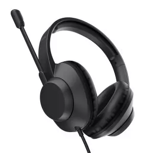 &divide; Headset usb-c trust ayda max color negro cable 1,8m adaptador usb-c a usb-a