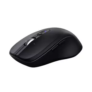 &divide; Mouse trust wireless y bluetooth ferro negro 3200 dpi ajustable 9 botones 3 dispositivos