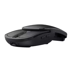 &divide; Mouse trust wireless zylo negro 2400 dpi ajustable 6 botones plegable