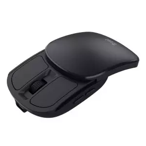 &divide; Mouse trust wireless zylo negro 2400 dpi ajustable 6 botones plegable